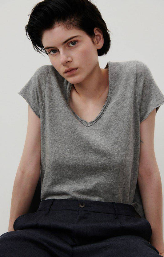 T-shirt Son02ag Gris-Chine