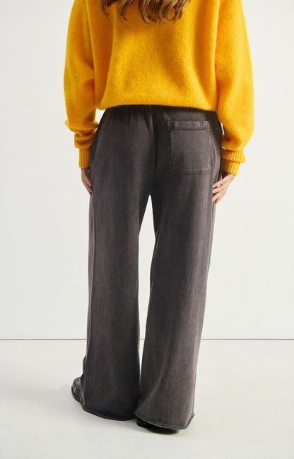 American Vintage | Wide-Leg Pant - Black Tenebre-Vintage