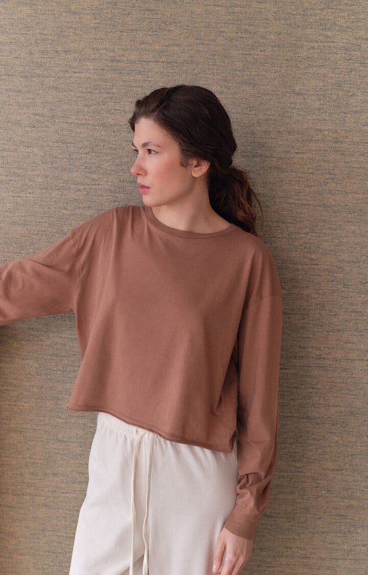 Sweatshirt Apo02d Chocolate