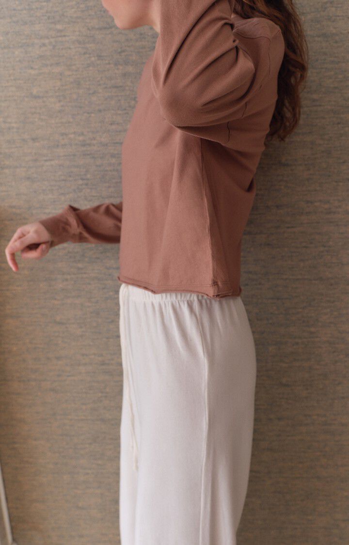 American Vintage | Chocolate Relaxed Cotton Sweatshirt