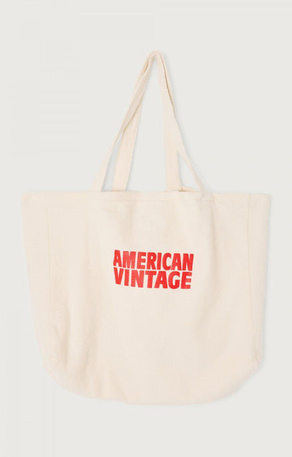 American Vintage | Large Canvas Tote Bag - Ecru