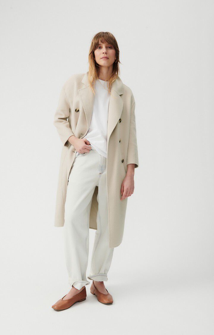 American Vintage | Dadoulove Double-Breasted Coat - Greige