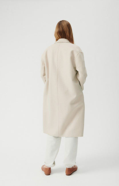 American Vintage | Dadoulove Double-Breasted Coat - Greige