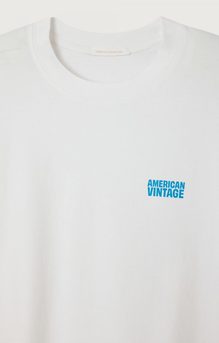 American Vintage | Brushed Cotton Sweatshirt - Loose Fit White