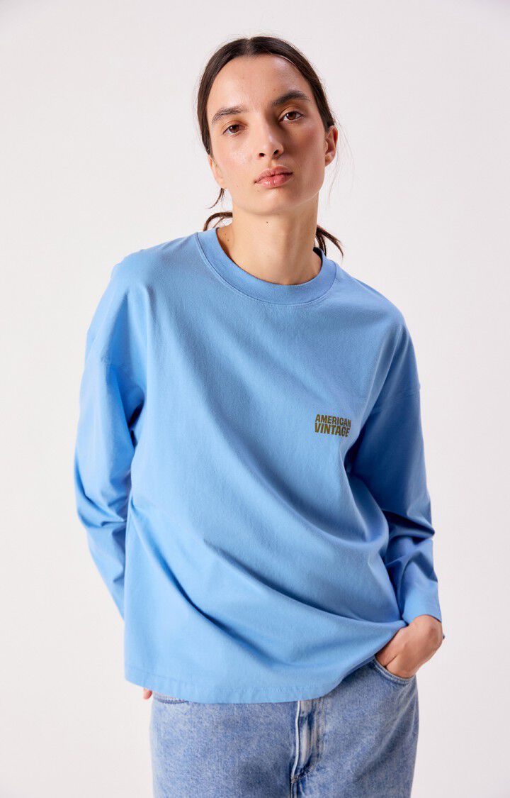 American Vintage | Oversized Cotton Sweatshirt - Brushed Softness Siberie