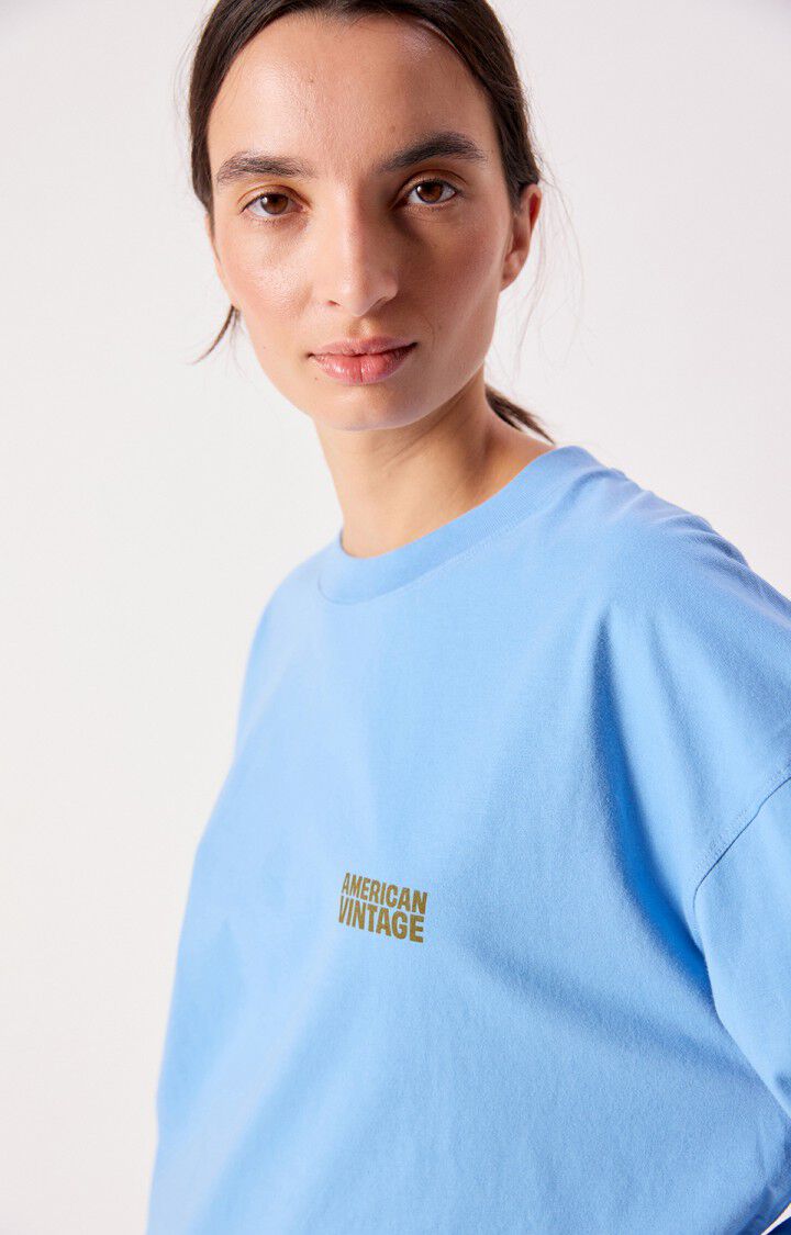 American Vintage | Oversized Cotton Sweatshirt - Brushed Softness Siberie