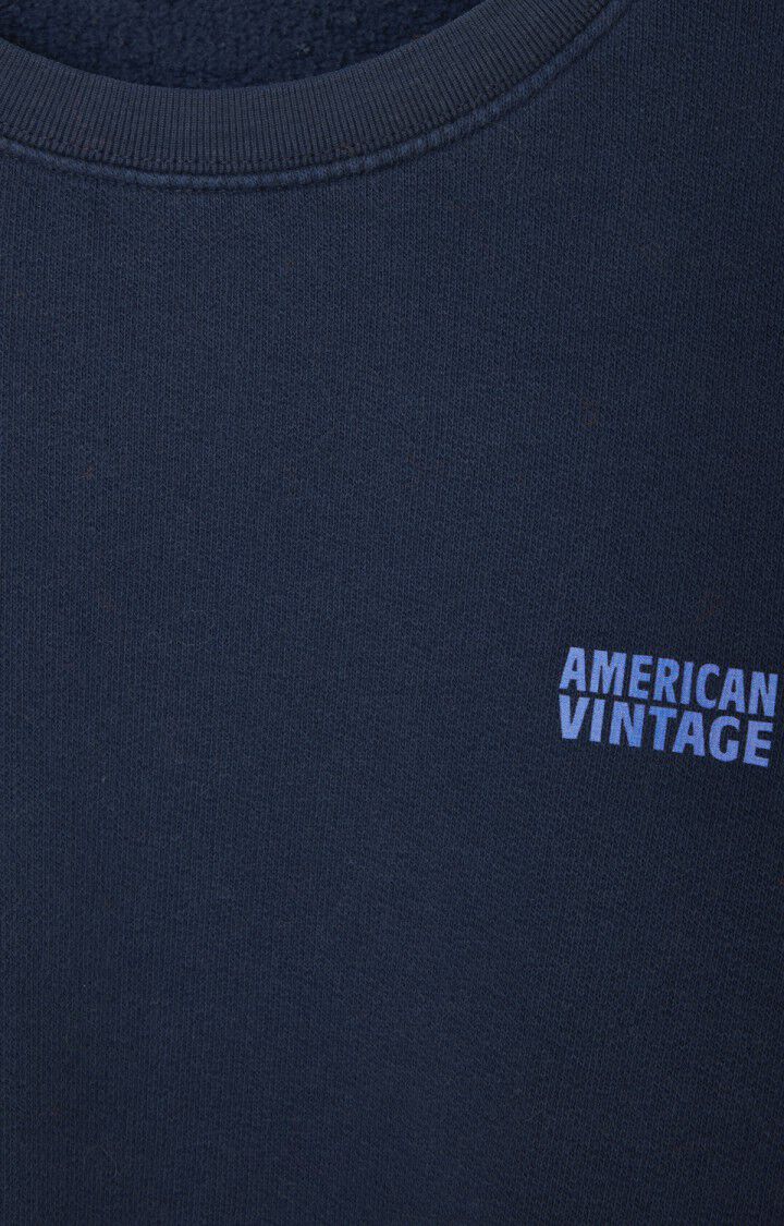 Sweatshirt Izu03a Marine-Vintage