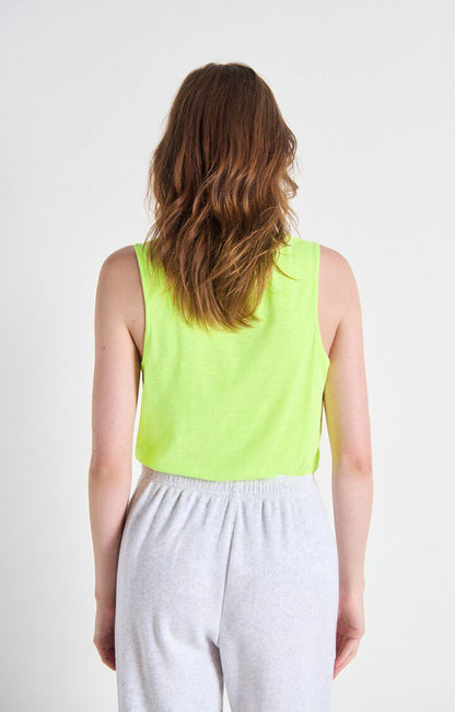 Tank Jac47v Jaune-Fluo