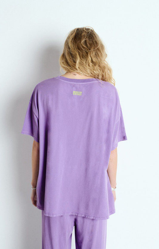 Tshirt Pym02a Mauve-Vintage
