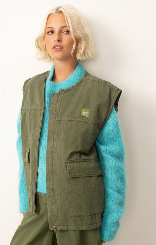 Gilet Ryg16b Kaki