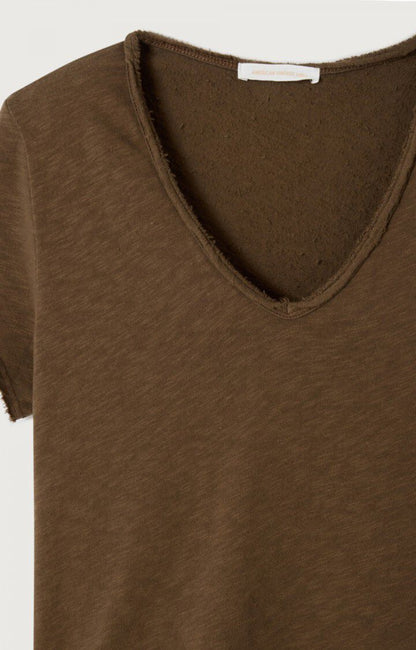 Unisex T-Shirt 100% Combed Cotton Jersey - Chataignier Chataignier-V