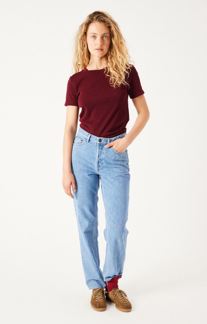 American Vintage | T-Shirt - Deep Cherry Cerisier-Vintage