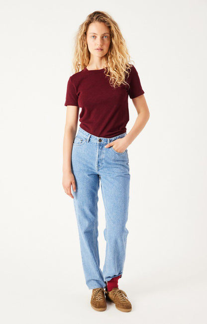 American Vintage | T-Shirt - Deep Cherry Cerisier-Vintage