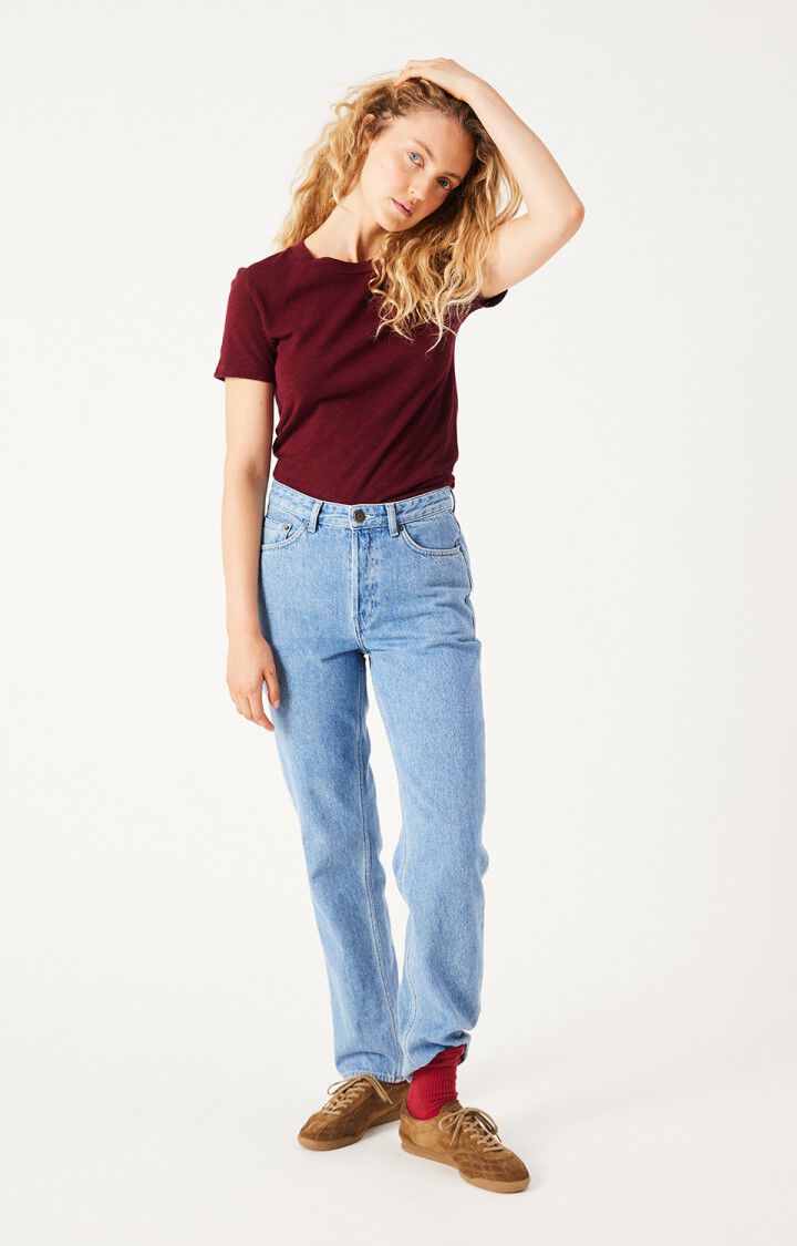 American Vintage | T-Shirt - Deep Cherry Cerisier-Vintage