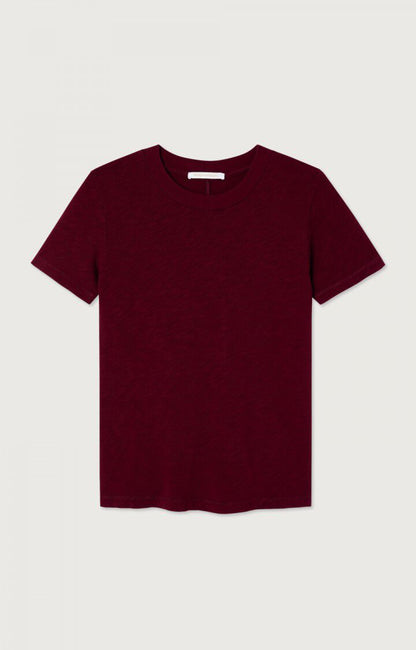 American Vintage | T-Shirt - Deep Cherry Cerisier-Vintage