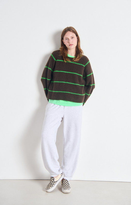 Pullover Vito18j Cafe-Chine-Rayures-T