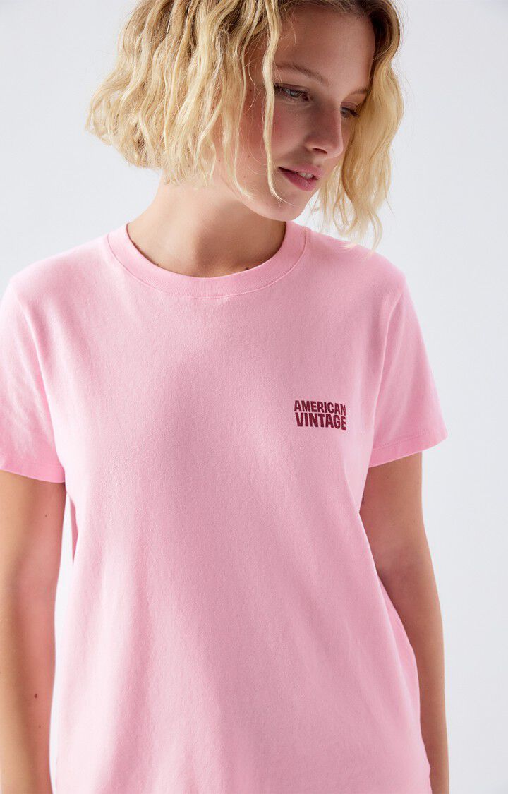 American Vintage | Yko02c Bonbon Cotton T-Shirt - Sporty Essential