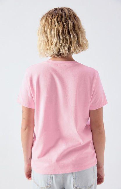 American Vintage | Yko02c Bonbon Cotton T-Shirt - Sporty Essential