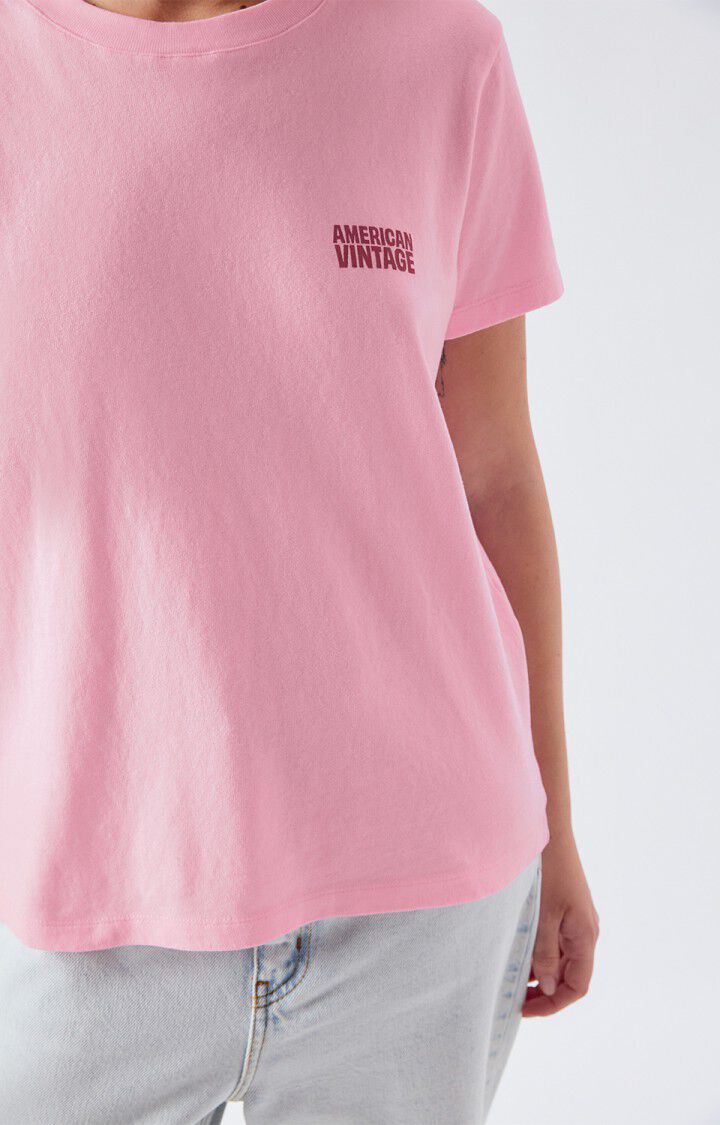 American Vintage | Yko02c Bonbon Cotton T-Shirt - Sporty Essential