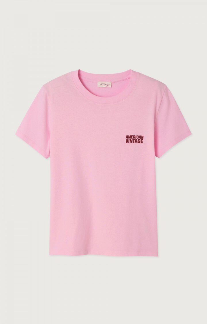 American Vintage | Yko02c Bonbon Cotton T-Shirt - Sporty Essential