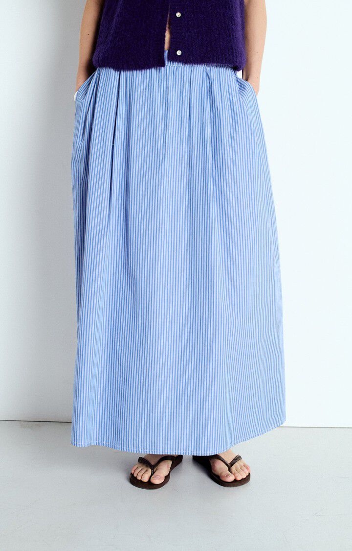 Skirt Zat13a Rayures-Aqua