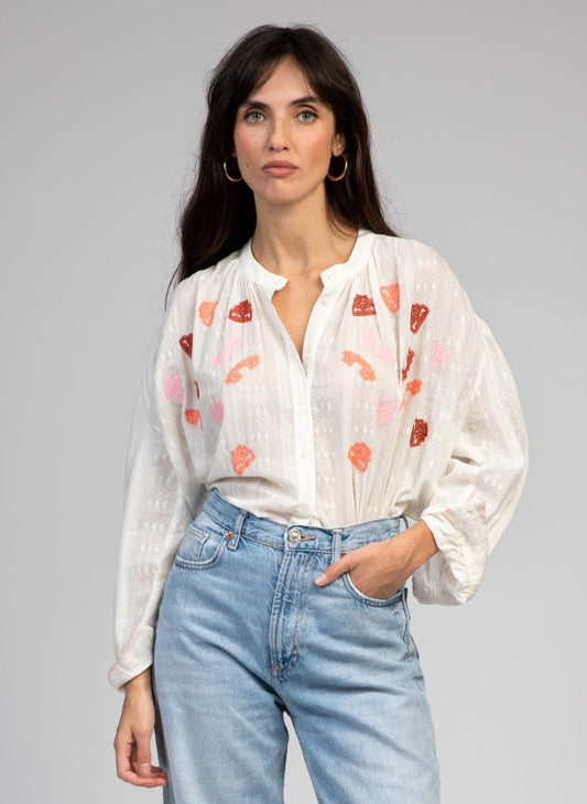 Blouse 48-28591-w Sapy Ecru