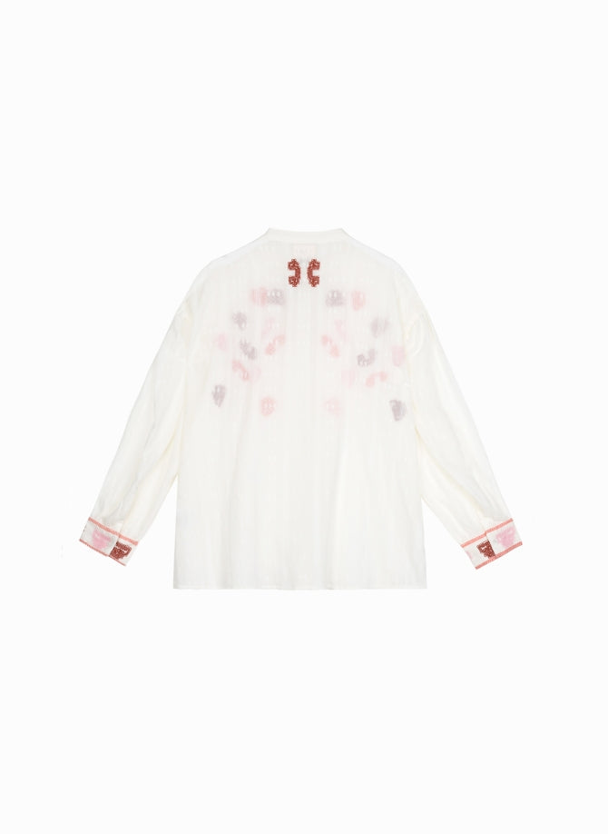 Blouse 48-28591-w Sapy Ecru