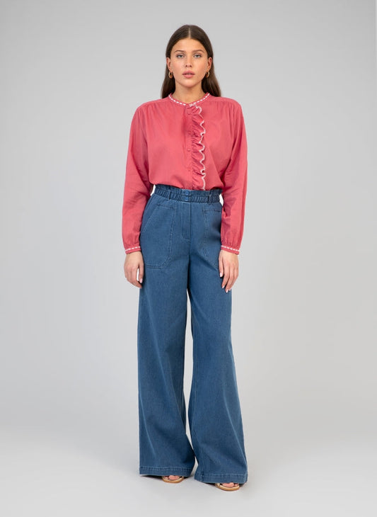 Blouse 48-28595-w Soufiana Rouge