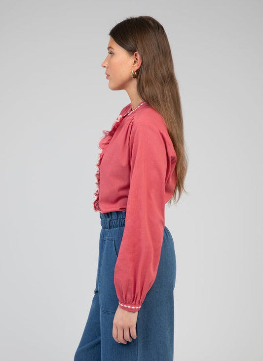 Blouse 48-28595-w Soufiana Rouge