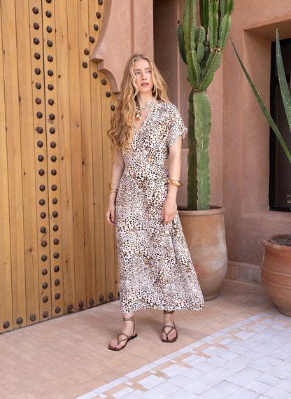 Dress Mekia Palia-Camel