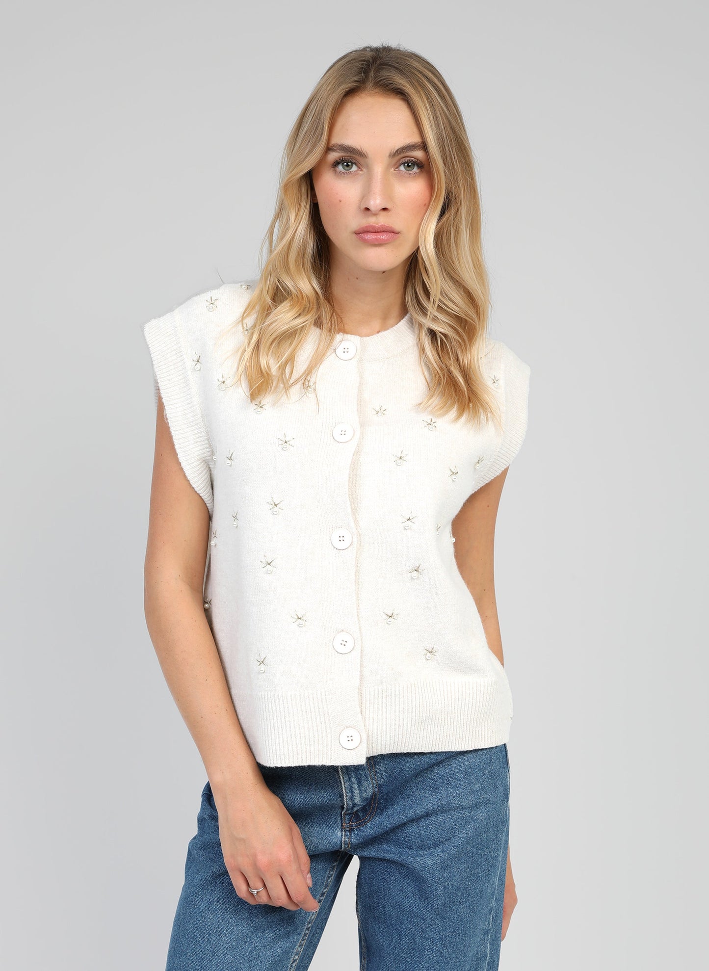 Cardigan Nolwen Ecru