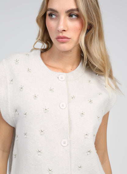Cardigan Nolwen Ecru