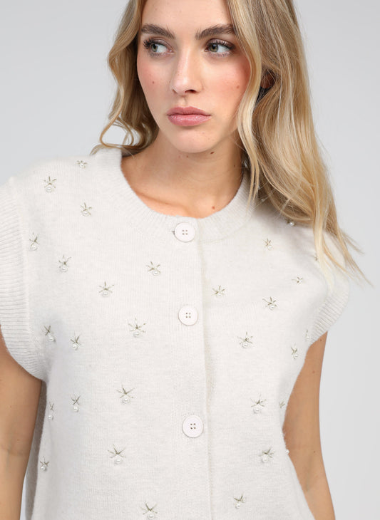Cardigan Nolwen Ecru