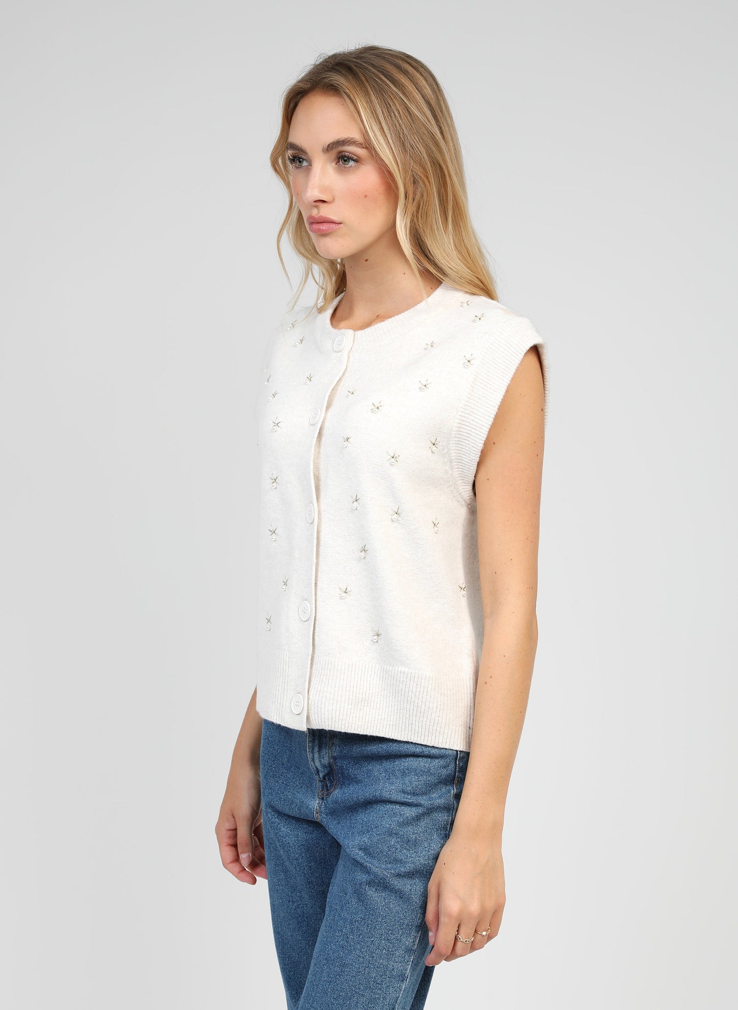 Cardigan Nolwen Ecru