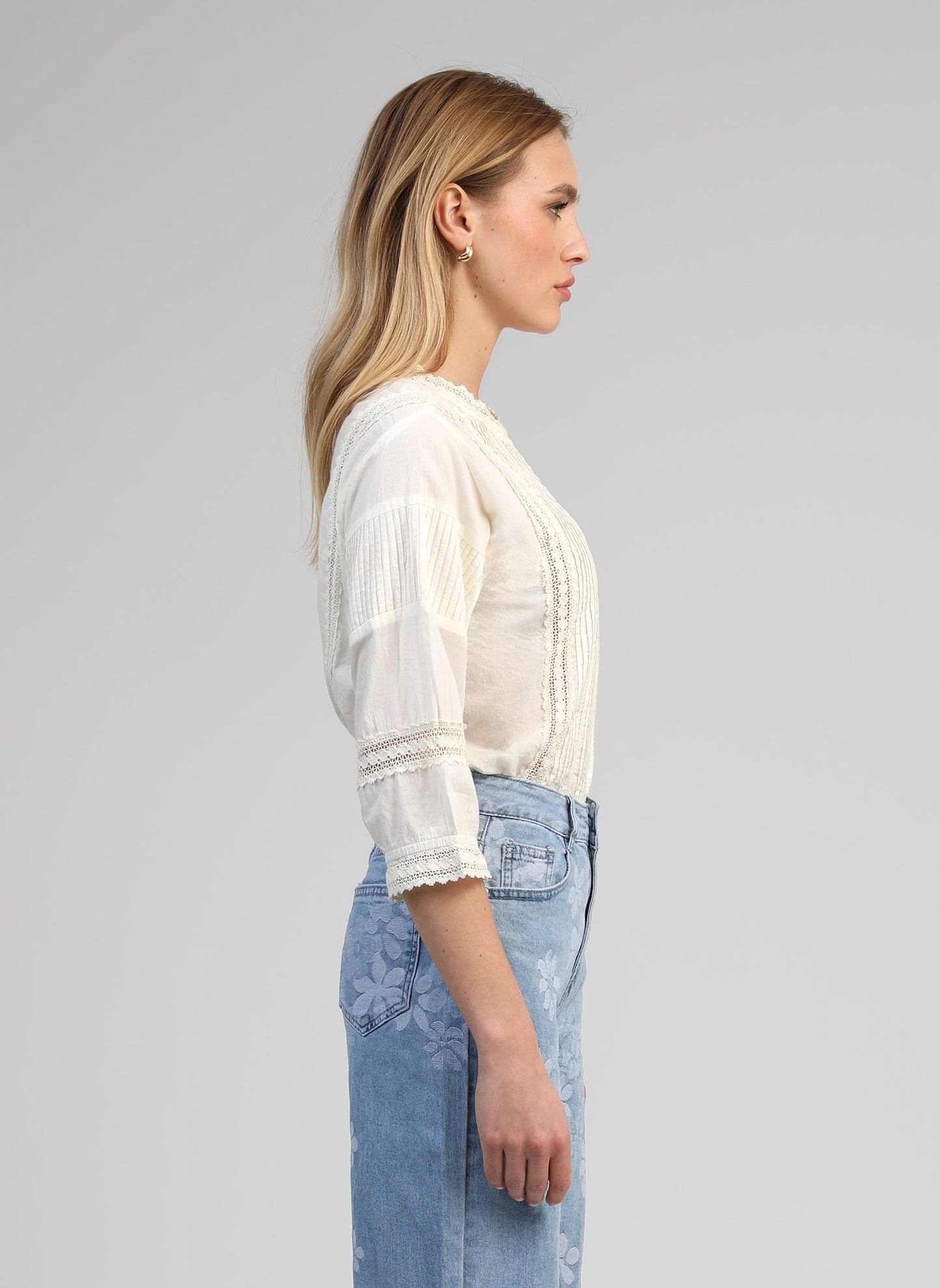 Blouse Samilou Ecru