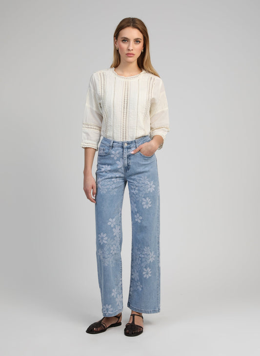 Blouse Samilou Ecru