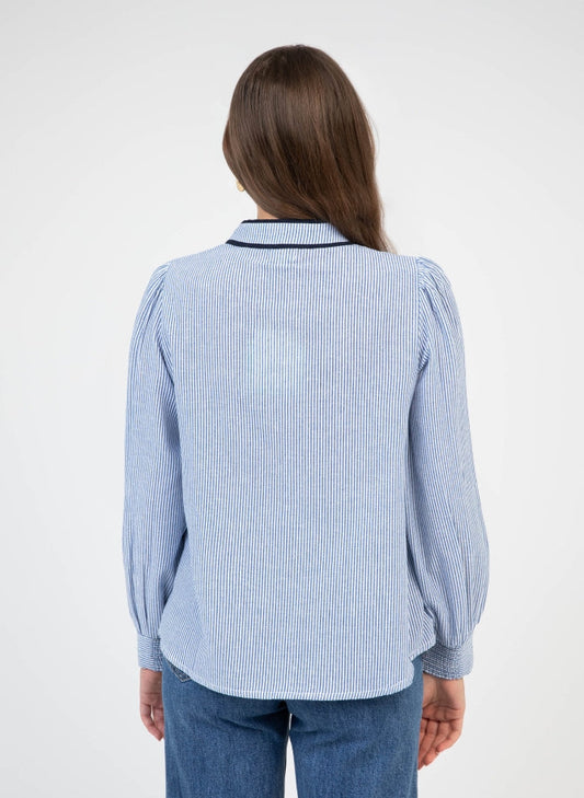 Blouse 48-28597-w Seydi Rayure