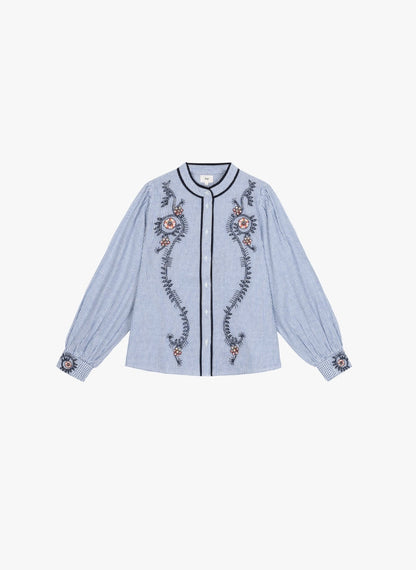 Blouse 48-28597-w Seydi Rayure