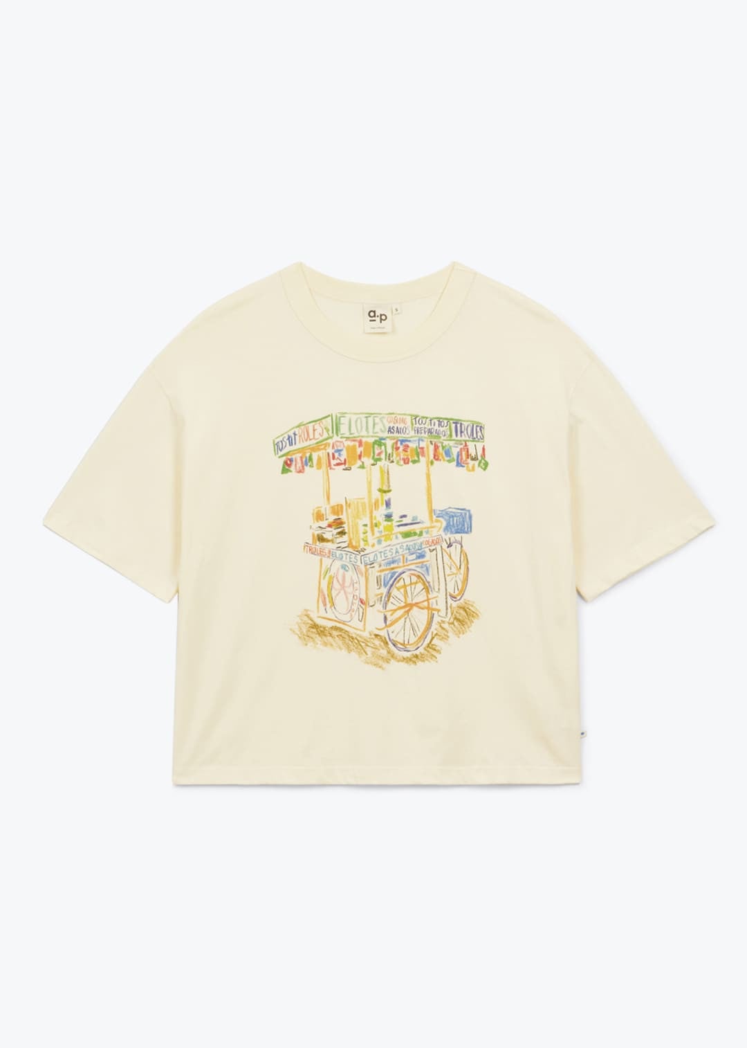 Tshirt Epicerie T Ecru-12