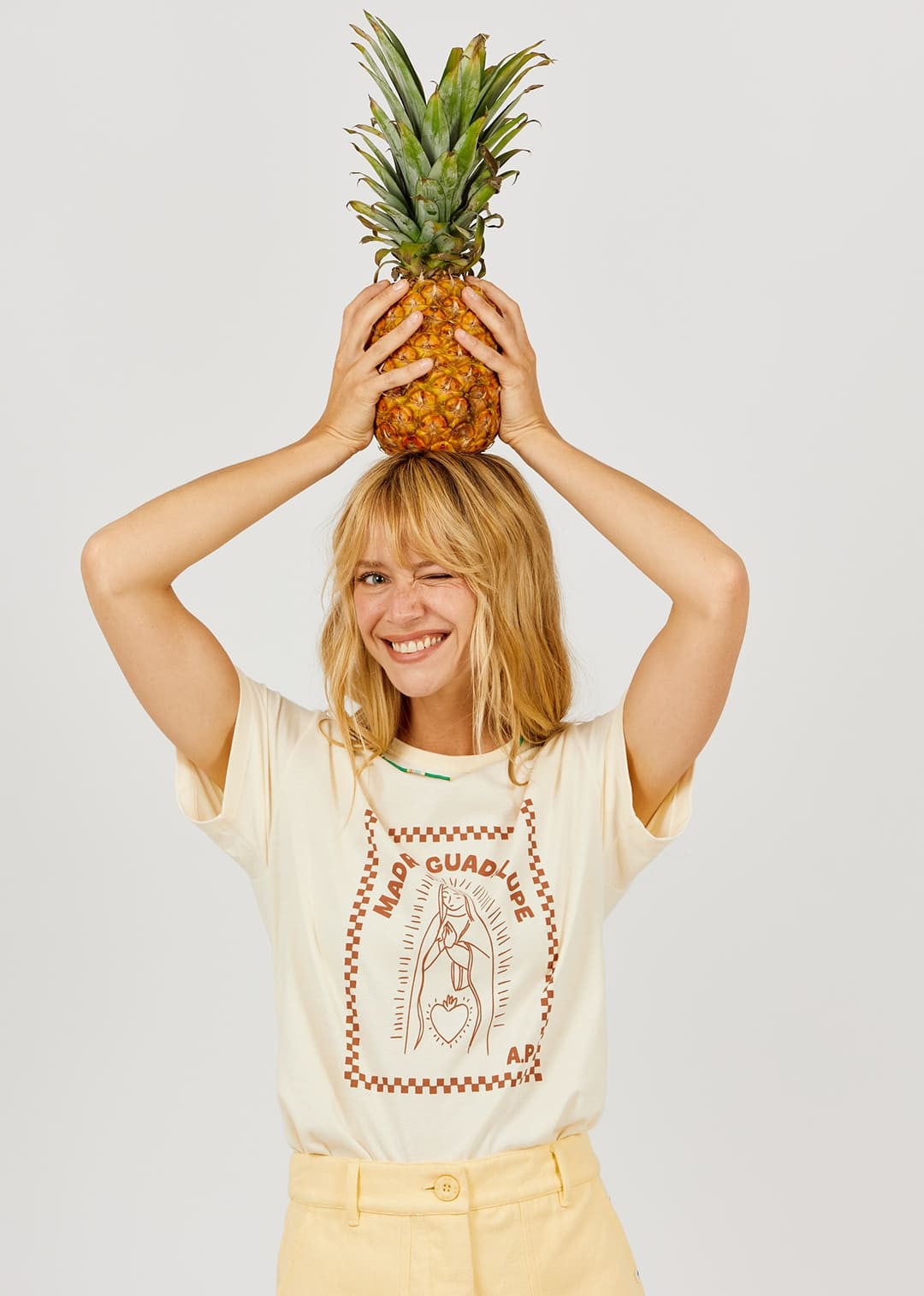 Tshirt Guadalupe T Ecru-12