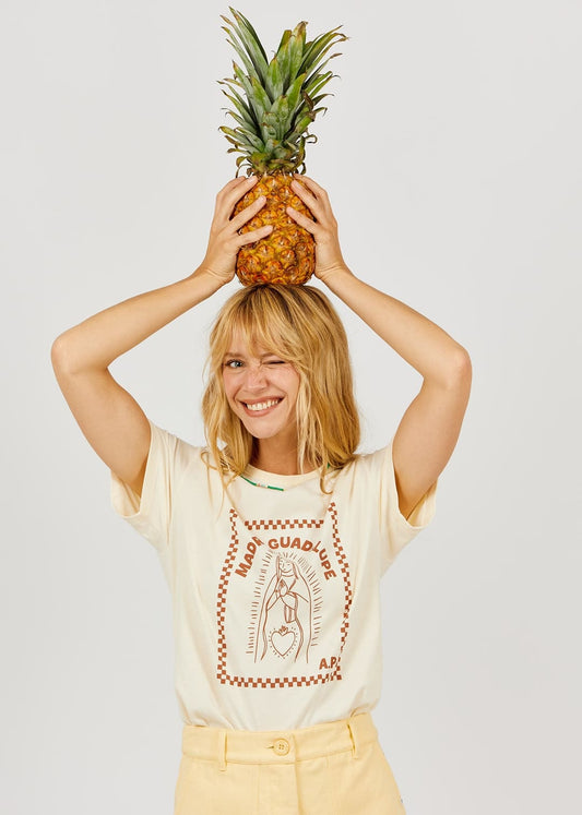 Tshirt Guadalupe T Ecru-12