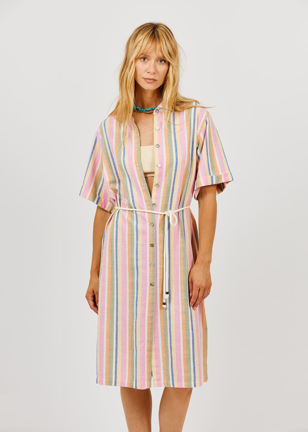 Dress Rayures Bayad Dr Multico-110