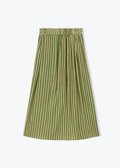 Skirt Rayures Fluo Skt Kaki-28