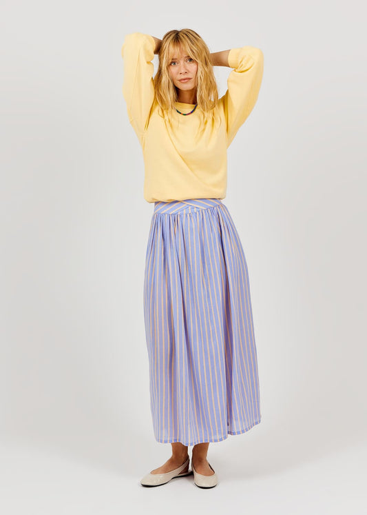 Skirt Rayures Fluo Skt Lavande-217