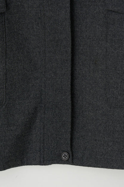 Jacket Button Pocket J Charcoal