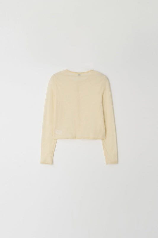 Cardigan Layered Cardigan Yellow