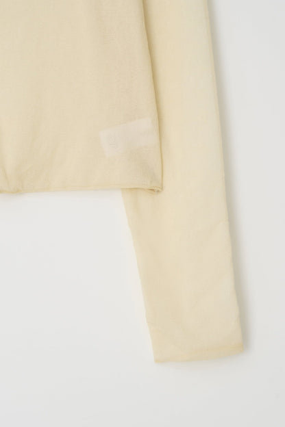 Atelier Edition | Layered Cardigan in Yellow - Sculptural Knit
