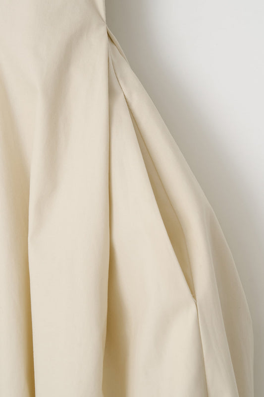 Dress Pleated Co Dress Beige