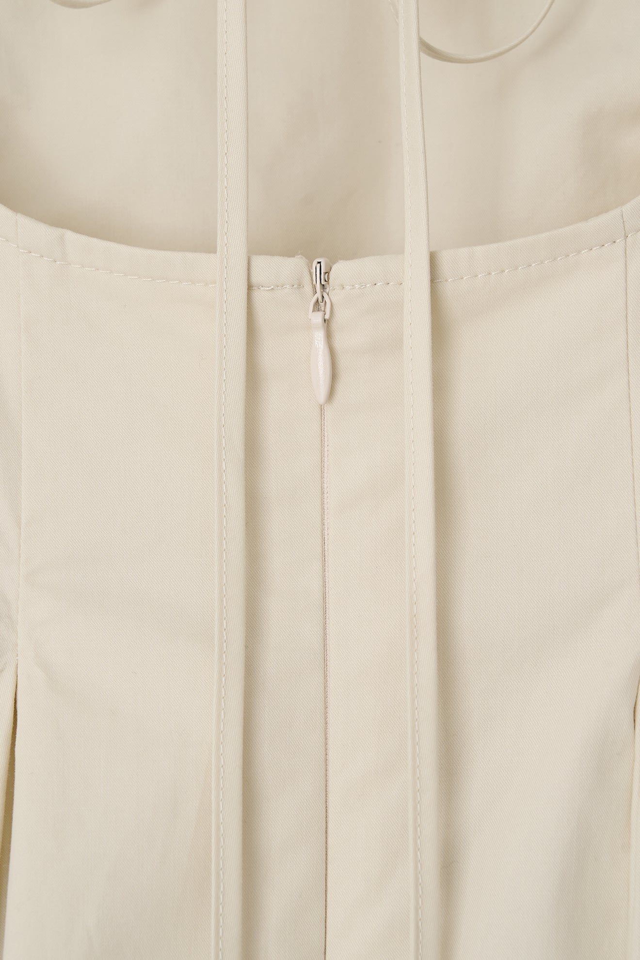 Dress Pleated Co Dress Beige