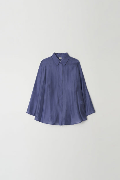 Shirt Aw24bl63 Sheer Hidden Shi Purple